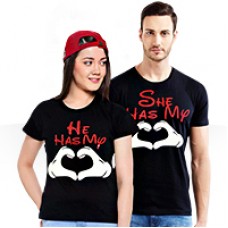 ست تی شرت مردانه و زنانه طرح رمانتیک