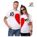 ست تی شرت زن و شوهر طرح love