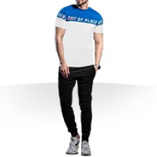 ست تیشرت و شلوار اسلش طرح Place