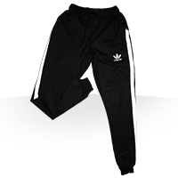 شلوار اسلش مردانه مشکی آدیداس 