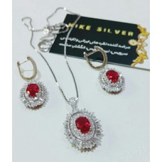 نیم ست نقره 